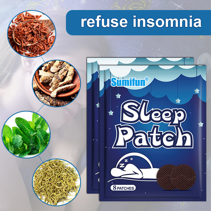 1 Pack Of 8 Sleep Calming Patches